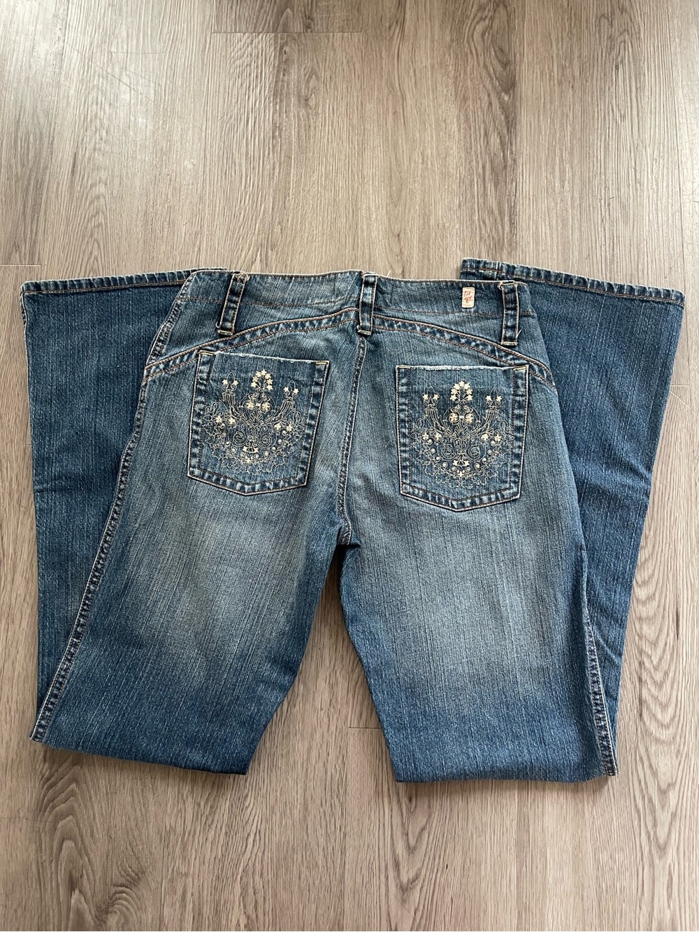 Y2k Vtg Bongo Denim flared pants